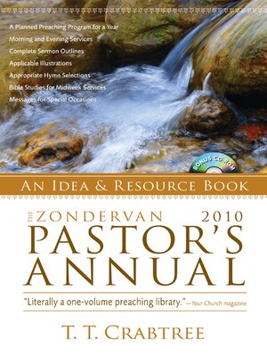 cover image of Zondervan 2010 Pastor's Annual